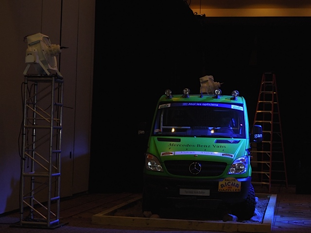 Mercedes-Benz National Dealer Meeting in Alabama,for the Sprinter Meeting rollout a room full of Snow Effects.